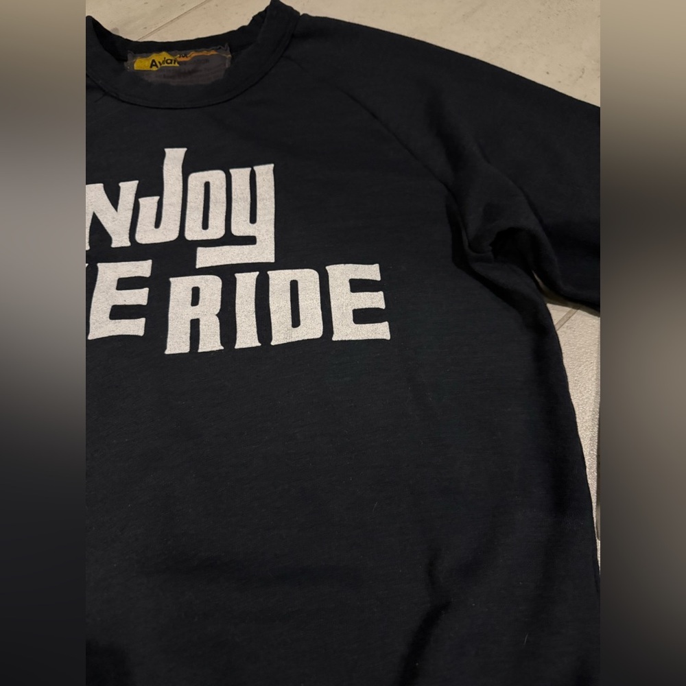 Aviator Nation Charcoal Enjoy The Ride Sweatshirt - Picture 5 of 10